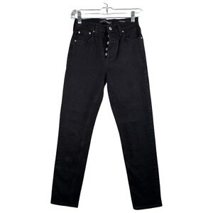 Denim Forum Black Ankle & Cropped Jeans